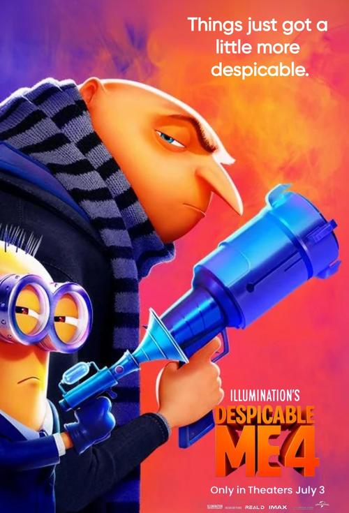 ดูหนัง Despicable Me 4 (2024) มิสเตอร์แสบ ร้ายเกินพิกัด4 เต็มเรื่อง HD